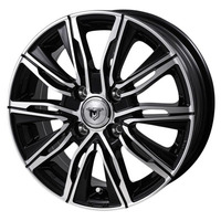 JAPAN三陽(ジャパン) MONZAJAPAN JP-STYLE モンツァジャパン ジェイピースタイル MJ-X ブラックメタリックポリッシュ 14インチ PCD100.0 4穴