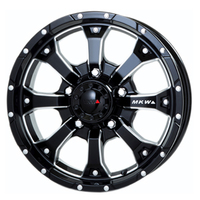 MKW MKW MK-46 M/L+ ミルドブラック 16インチ PCD139.7 5穴