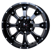 MKW MKW ミルドブラック 17インチ PCD139.7 6穴