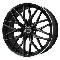 BIG WAY(ビッグウェイ) EUROBAHN ユーロバーン nurburg MTX(ニュルブルグ) マットブラックリムポリッシュ 20インチ PCD112.0 5穴