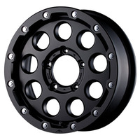 GARSON(ギャルソン) D.A.D MUD RUN(マッドラン) マットブラック 16インチ PCD139.7 5穴