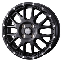 Weds(ウェッズ) WEDS ADVENTURE ウェッズアドベンチャー MUD VANCE 08 フリントブラック 12インチ PCD100.0 4穴