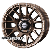 Weds(ウェッズ) WEDS ADVENTURE ウェッズアドベンチャー MUD VANCE 08 マットブロンズ 12インチ PCD100.0 4穴