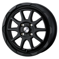 Weds(ウェッズ) WEDS ADVENTURE ウェッズアドベンチャー MUD VANCE 06 フルマットブラック 12インチ PCD100.0 4穴