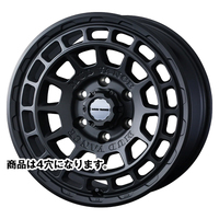 Weds(ウェッズ) WEDS ADVENTURE ウェッズアドベンチャー フルマットブラック 15インチ PCD100.0 4穴