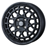 Weds(ウェッズ) WEDS ADVENTURE ウェッズアドベンチャー フルマットブラック 15インチ PCD100.0 4穴