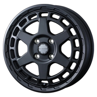 Weds(ウェッズ) WEDS ADVENTURE ウェッズアドベンチャー フルマットブラック 15インチ PCD100.0 4穴