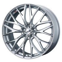 Weds(ウェッズ) LEONIS レオニス MX HS3/SC(ハイパーシルバー3/SCマシニング) 18インチ PCD114.3 5穴