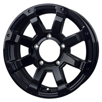 BADX(バドックス) ROCK KELLY ロックケリー グロスブラック 17インチ PCD114.3 5穴