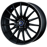 Weds(ウェッズ) LEONIS レオニス NAVIA 05(ナヴィア) MBP(マットブラック/リムポリッシュ) 17インチ PCD100.0 5穴