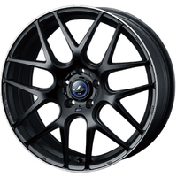 Weds(ウェッズ) LEONIS レオニス マットブラックリムポリッシュ(MBP) 19インチ PCD114.3 5穴