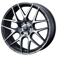 Weds(ウェッズ) LEONIS レオニス マットガンメタマシニングカット(MGMC) 19インチ PCD114.3 5穴