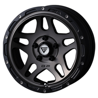 DELTA FORCE(デルタフォース) DELTA FORCE デルタフォース マットスモークポリッシュ 16インチ PCD114.3 5穴