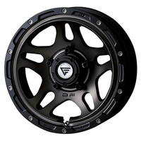 DELTA FORCE(デルタフォース) DELTA FORCE デルタフォース マットスモークポリッシュ 16インチ PCD139.7 5穴