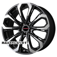 BIG WAY(ビッグウェイ) Leyseen レイシーン マットブラックポリッシュ 16インチ PCD100.0 4穴