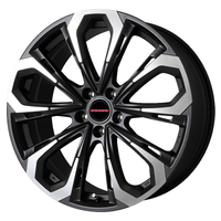 BIG WAY(ビッグウェイ) Leyseen レイシーン PRAVA 5X(プラバ) マットブラックポリッシュ 16インチ PCD114.3 5穴