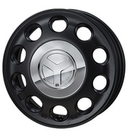 JAPAN三陽(ジャパン) PIEDINO ピエディーノ PIEDINO セミグロスブラック 15インチ PCD100.0 4穴