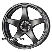 ENKEI(エンケイ) PerformanceLine パフォーマンスライン ダークシルバー 15インチ PCD100.0 4穴