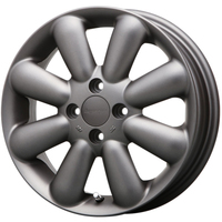 MLJ HYPERION ハイペリオン PINO+(ピノプラス) マットガンメタ 14インチ PCD100.0 4穴