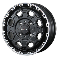 BLEST(ブレスト) BAHNS TECH バーンズテック セミグロスブラック 14インチ PCD100.0 4穴