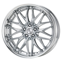 WORK(ワーク) SCHWERT シュヴァート QUELL(クヴェル) シルキーリッチシルバー(SRS) 19インチ PCD100.0 5穴