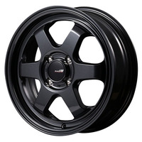 MID(マルカ) MID RACING クリスタルブラック 15インチ PCD100.0 4穴