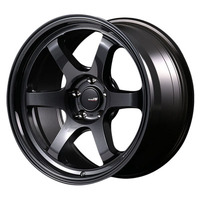 MID(マルカ) MID RACING クリスタルブラック 17インチ PCD100.0 5穴