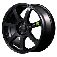 MID(マルカ) MID RACING セミグロスブラック 17インチ PCD114.3 5穴