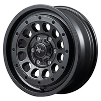 MID(マルカ) NITRO POWER ナイトロパワー バレルブラック(BBK) 17インチ PCD139.7 6穴