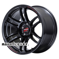 MID(マルカ) MID RACING R26 クリスタルブラック 15インチ PCD100.0 4穴