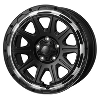 JAPAN三陽(ジャパン) MONZAJAPAN HI-BLOCK モンツァジャパン ハイブロック サテンブラック/リムポリッシュ 17インチ PCD139.7 6穴