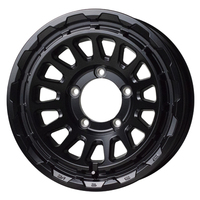 HOT STUFF(ホットスタッフ) BARKLEY HARDROCK バークレイ ハードロック セミグロスブラック 16インチ PCD139.7 5穴