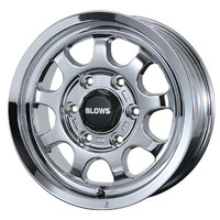 TOPY(トピー実業) BLOWS ブロウズ rov.9(ロブナイン) Chrome(クローム) 15インチ PCD139.7 6穴