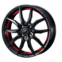 Weds(ウェッズ) NOVARIS ノヴァリス BEONDE VF(ビオンド) ピアノブラック/レッドライン 14インチ PCD100.0 4穴