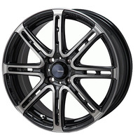 JAPAN三陽(ジャパン) KOSEIRACING SENEKA コーセイレーシング セネカ RP08 ブラックポリッシュ/ブラッククリア 16インチ PCD100.0 4穴