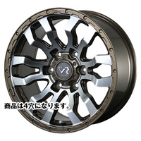 TOPY(トピー実業) VABRO ヴァブロ RR-01 ブロンズ/ポリッシュ 15インチ PCD100.0 4穴