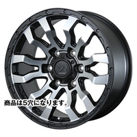 TOPY(トピー実業) VABRO ヴァブロ マットクリアポリッシュ 16インチ PCD114.3 5穴