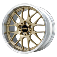 BBS RS-GT RS-GT ゴールド×シルバーダイヤカット(GL-SLD) 17インチ PCD114.3 5穴