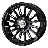 Weds(ウェッズ) WEDS ADVENTURE ウェッズアドベンチャー McCOYS RV-5(マッコイズ) ブラックミーリング 16インチ PCD139.7 6穴