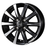 Weds(ウェッズ) RIZLEY ライツレー DI ブラックポリッシュ 14インチ PCD100.0 4穴