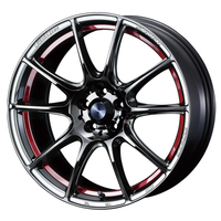 Weds(ウェッズ) WedsSport ウェッズスポーツ SA-25R RLC(レッドライトクローム) 18インチ PCD114.3 5穴