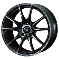 Weds(ウェッズ) WedsSport ウェッズスポーツ SA-25R WBC(ウォースブラッククリアー) 18インチ PCD100.0 5穴