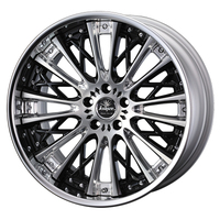 Weds(ウェッズ) Kranze クレンツェ ブラック&バフ/ブラッシュド 22インチ PCD114.3 5穴