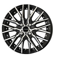 KYOHO(共豊) AME STEINER AME シュタイナー ブラック×ポリッシュ 15インチ PCD100.0 4穴