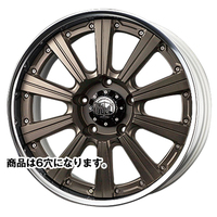 SUPER STAR(スーパースター) PURE SPIRITS ピュアスピリッツ OAKS XC(オークス) デザートブロンズ 20インチ PCD139.7 6穴