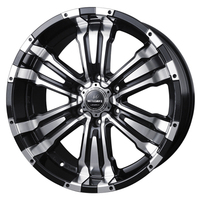 BADX(バドックス) LOXARNY ロクサーニ ブラックポリッシュ 17インチ PCD139.7 6穴