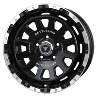 BADX(バドックス) LOXARNY ロクサーニ グロスブラック/リップポリッシュ 17インチ PCD114.3 5穴