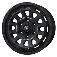 BADX(バドックス) LOXARNY ロクサーニ BATTLESHIP NEO(バトルシップネオ) マットブラック 17インチ PCD139.7 6穴