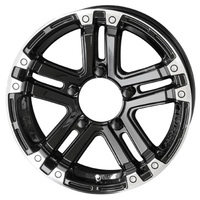 KYOHO(共豊) AME PPX SJ-X5 グロスブラック×エンドポリッシュ 16インチ PCD139.7 5穴