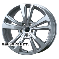 TAS スマートライン365 シルバー 15インチ PCD100.0 4穴